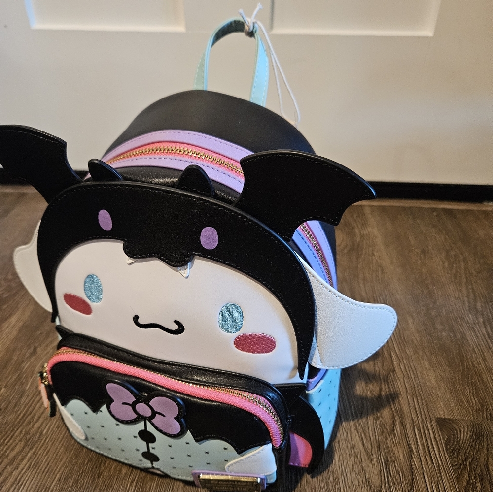 Cinnamoroll bat cosplay loungefly backpack
